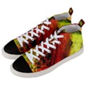 Secret Sign Of Masons 4 Men s Mid-Top Canvas Sneakers View2