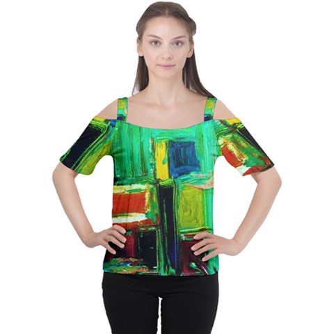 Marakesh 5 Cutout Shoulder Tee by bestdesignintheworld