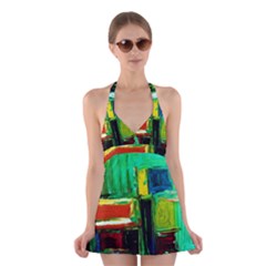 Marakesh 5 Halter Dress Swimsuit 