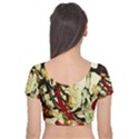 11050755 425516717609319 5580692376697600869 O ireland-1 Velvet Short Sleeve Crop Top  View2