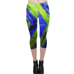 Point Of Equilibrium 7 Capri Leggings  by bestdesignintheworld