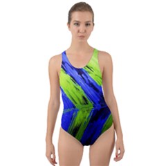 Point Of Equilibrium 7 Cut-out Back One Piece Swimsuit by bestdesignintheworld