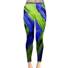 Point Of Equilibrium 7 Inside Out Leggings by bestdesignintheworld