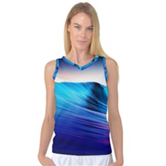 Rolling Waves Women s Basketball Tank Top by Sapixe