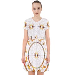 Zodiac  Institute Of Vedic Astrology Adorable In Chiffon Dress by Sapixe