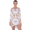 Zodiac  Institute Of Vedic Astrology Asymmetric Cut-Out Shift Dress View1