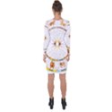 Zodiac  Institute Of Vedic Astrology Asymmetric Cut-Out Shift Dress View2