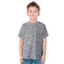 Water Glass Pattern Drops Wet Kids  Cotton Tee View1