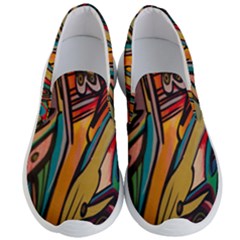 Vivid Colours Men s Lightweight Slip Ons by Sapixe