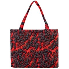 Volcanic Textures Mini Tote Bag by Sapixe