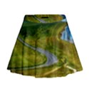 Cliff Coast Road Landscape Travel Mini Flare Skirt View1