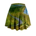 Cliff Coast Road Landscape Travel Mini Flare Skirt View2