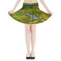 Cliff Coast Road Landscape Travel Mini Flare Skirt View3