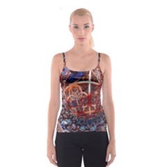 Complexity Chaos Structure Spaghetti Strap Top by Sapixe