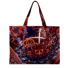 Complexity Chaos Structure Zipper Mini Tote Bag by Sapixe