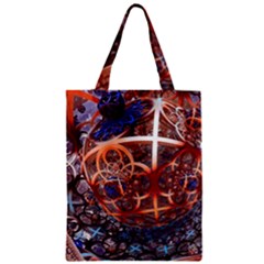 Complexity Chaos Structure Zipper Classic Tote Bag by Sapixe