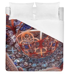 Complexity Chaos Structure Duvet Cover (queen Size) by Sapixe