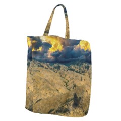 Hills Countryside Landscape Nature Giant Grocery Zipper Tote