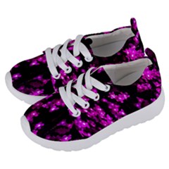 Abstract Background Purple Bright Kids  Lightweight Sports Shoes by Sapixe