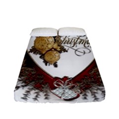 Christmas Décor Decoration Winter Fitted Sheet (full/ Double Size)