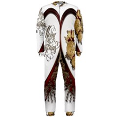 Christmas Décor Decoration Winter Onepiece Jumpsuit (men)  by Sapixe