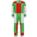 Fabric Christmas Colors Bright OnePiece Jumpsuit (Men)  View1