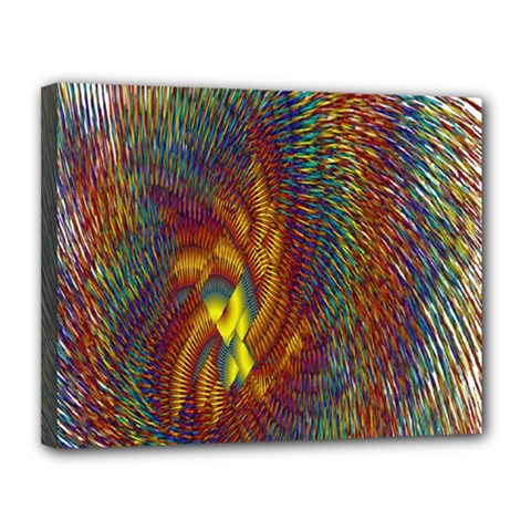 Fire New Year S Eve Spark Sparkler Canvas 14  X 11  by Sapixe