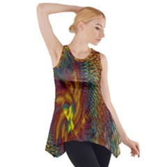 Fire New Year S Eve Spark Sparkler Side Drop Tank Tunic by Sapixe