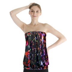 Abstract Background Celebration Strapless Top by Sapixe