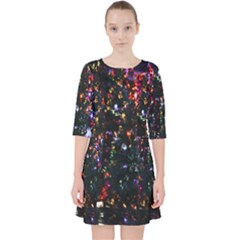 Abstract Background Celebration Pocket Dress by Sapixe