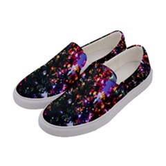 Abstract Background Celebration Women s Canvas Slip Ons by Sapixe