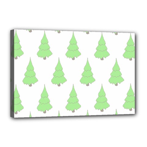 Background Christmas Christmas Tree Canvas 18  X 12  by Sapixe