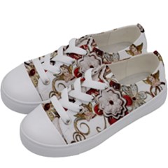 Gems Gemstones Jewelry Jewel Kids  Low Top Canvas Sneakers by Sapixe