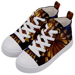 Light Star Lighting Lamp Kid s Mid-top Canvas Sneakers by Sapixe