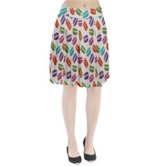 Macaron Macaroon Stylized Macaron Pleated Skirt by Sapixe