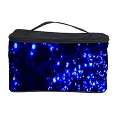 Lights Blue Tree Night Glow Cosmetic Storage Case by Sapixe