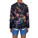 Lights Star Sky Graphic Night Kids  Long Sleeve Swimwear View2