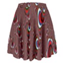 Mandelbrot Fractal Mathematics Art High Waist Skirt View2