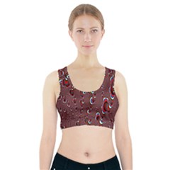 Mandelbrot Fractal Mathematics Art Sports Bra With Pocket by Sapixe