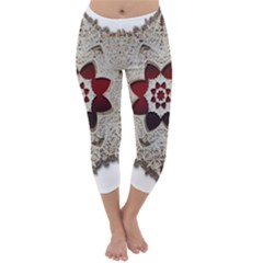 Jewelry Jewel Gems Gemstone Shine Capri Winter Leggings  by Sapixe