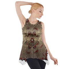 Jewelry Jewel Gem Gemstone Shine Side Drop Tank Tunic by Sapixe