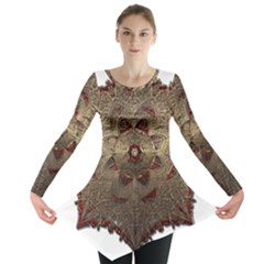 Jewelry Jewel Gem Gemstone Shine Long Sleeve Tunic  by Sapixe