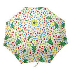 Pattern Circle Multi Color Folding Umbrellas by Sapixe