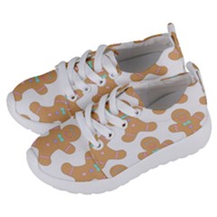 Pattern Christmas Biscuits Pastries Kids  Lightweight Sports Shoes by Sapixe