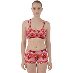 Seamless Repeat Repeating Pattern Women s Sports Set by Sapixe