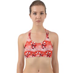 Seamless Repeat Repeating Pattern Back Web Sports Bra