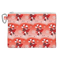 Seamless Repeat Repeating Pattern Canvas Cosmetic Bag (xl)