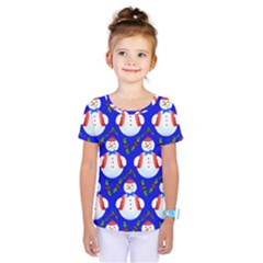 Seamless Repeat Repeating Pattern Kids  One Piece Tee