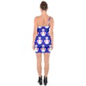 Seamless Repeat Repeating Pattern One Soulder Bodycon Dress View2