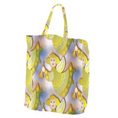 Seamless Repeat Repeating Pattern Giant Grocery Zipper Tote